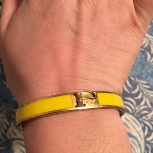 Yellow C wonder P bangle